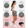 imagePURE CHAMP Girls Shorts 4 Pack Girls Athletic Shorts UltraSoft Youth Quick Dry Dolphin with Drawstring Size Toddler 16Black  Beige   Brown  Sage