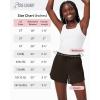 imagePURE CHAMP Girls Shorts 4 Pack Girls Athletic Shorts UltraSoft Youth Quick Dry Dolphin with Drawstring Size Toddler 16Black  Beige   Brown  Sage