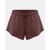 imagePURE CHAMP Girls Shorts 4 Pack Girls Athletic Shorts UltraSoft Youth Quick Dry Dolphin with Drawstring Size Toddler 16Black  Brown Heather  Green Garden  Mauve