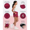 imagePURE CHAMP Girls Shorts 4 Pack Girls Athletic Shorts UltraSoft Youth Quick Dry Dolphin with Drawstring Size Toddler 16Black  Pink Melange  Taupe Heather  Berry