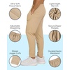 image:imagePURE CHAMP 3 Pack Mens Sweatpants with Zipper Pockets amp Drawstring Light Weight Fitness Clothing Mesh Workout Joggers for MenBlack  Beige  Olive