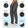image:imagePURE CHAMP 3 Pack Mens Sweatpants with Zipper Pockets amp Drawstring Light Weight Fitness Clothing Mesh Workout Joggers for MenBlack  Navy  Charcoal