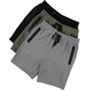 image:imagePURE CHAMP Athletic Shorts for Men 3 Pack Casual Shorts 8 Basketball Gym Shorts with Zipper Pockets Size Small 3XLGroup E