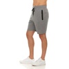 image:imagePURE CHAMP Athletic Shorts for Men 3 Pack Casual Shorts 8 Basketball Gym Shorts with Zipper Pockets Size Small 3XLSet02