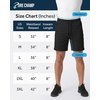 image:imagePURE CHAMP Athletic Shorts for Men 3 Pack Casual Shorts 8 Basketball Gym Shorts with Zipper Pockets Size Small 3XLSet3