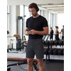 image:imagePURE CHAMP Athletic Shorts for Men 3 Pack Casual Shorts 8 Basketball Gym Shorts with Zipper Pockets Size Small 3XLSet6