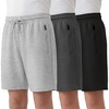 Black  Charcoal Heather  Heather Gray