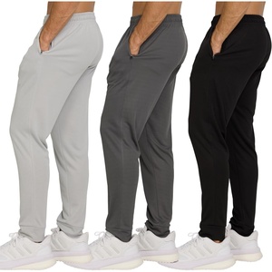 image:imagePURE CHAMP 3 Pack Mens Sweatpants with Zipper Pockets amp Drawstring Light Weight Fitness Clothing Mesh Workout Joggers for MenBlack  Gray  Charcoal