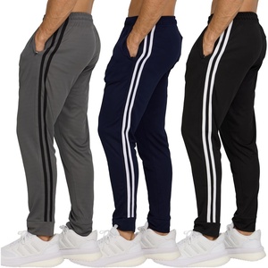 image:imagePURE CHAMP 3 Pack Mens Sweatpants with Zipper Pockets amp Drawstring Light Weight Fitness Clothing Mesh Workout Joggers for MenBlack  Navy  Charcoal