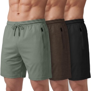 image:imagePURE CHAMP Athletic Shorts for Men 3 Pack Casual Shorts 8 Basketball Gym Shorts with Zipper Pockets Size Small 3XLSet5
