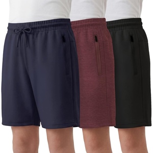 image:imagePURE CHAMP Boys Athletic Shorts 3 Pack Active Boys Shorts Youth Kids Elastic Waist with Zipper Pockets Toddler18Black  Navy  Burgundy Heather