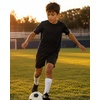 image:imagePURE CHAMP Boys Athletic Shirts 6 Pack Dry Fit Short Sleeve Boys Tshirts Basketball Baseball Soccer Tee Kids Youth amp TeensBlack  Black  Black white  White  White