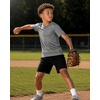 image:imagePURE CHAMP Boys Athletic Shirts 6 Pack Dry Fit Short Sleeve Boys Tshirts Basketball Baseball Soccer Tee Kids Youth amp TeensBlack  White  Navy  Charcoal  Gray  Offwhite