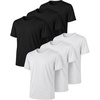 image:imagePURE CHAMP Boys Athletic Shirts 6 Pack Dry Fit Short Sleeve Boys Tshirts Basketball Baseball Soccer Tee Kids Youth amp TeensBlack  Black  Black white  White  White