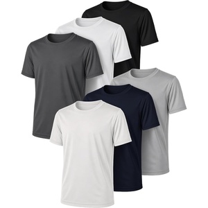 image:imagePURE CHAMP Boys Athletic Shirts 6 Pack Dry Fit Short Sleeve Boys Tshirts Basketball Baseball Soccer Tee Kids Youth amp TeensBlack  White  Navy  Charcoal  Gray  Offwhite
